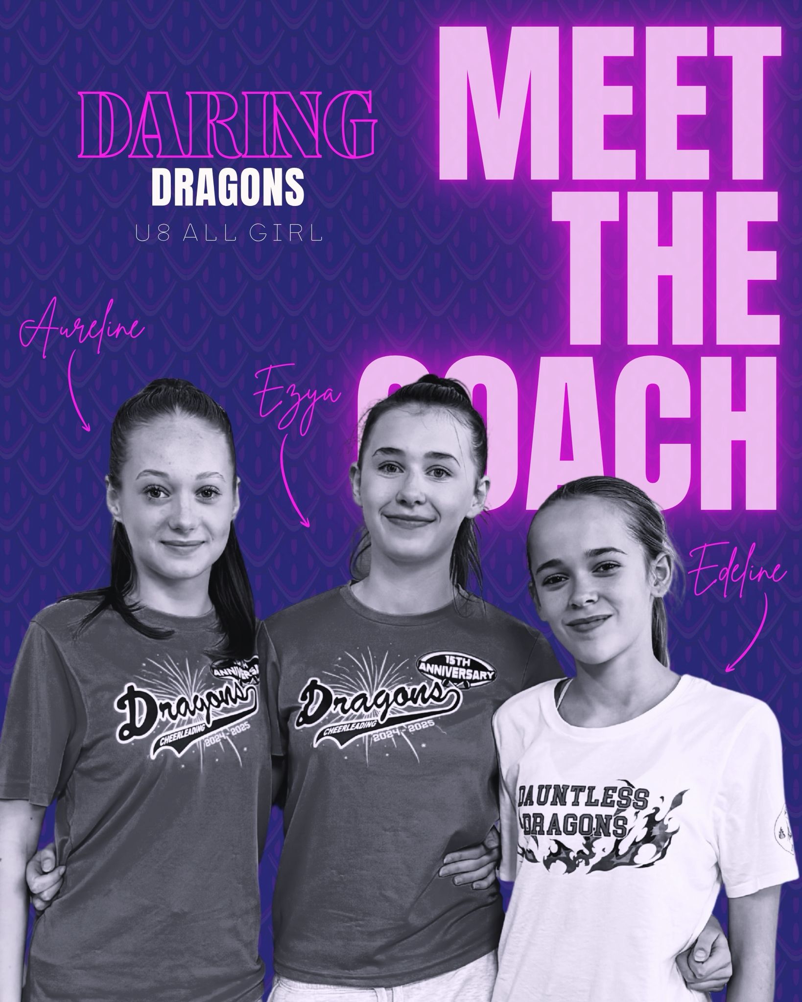 Coachs Auréline, Ezya et Edeline