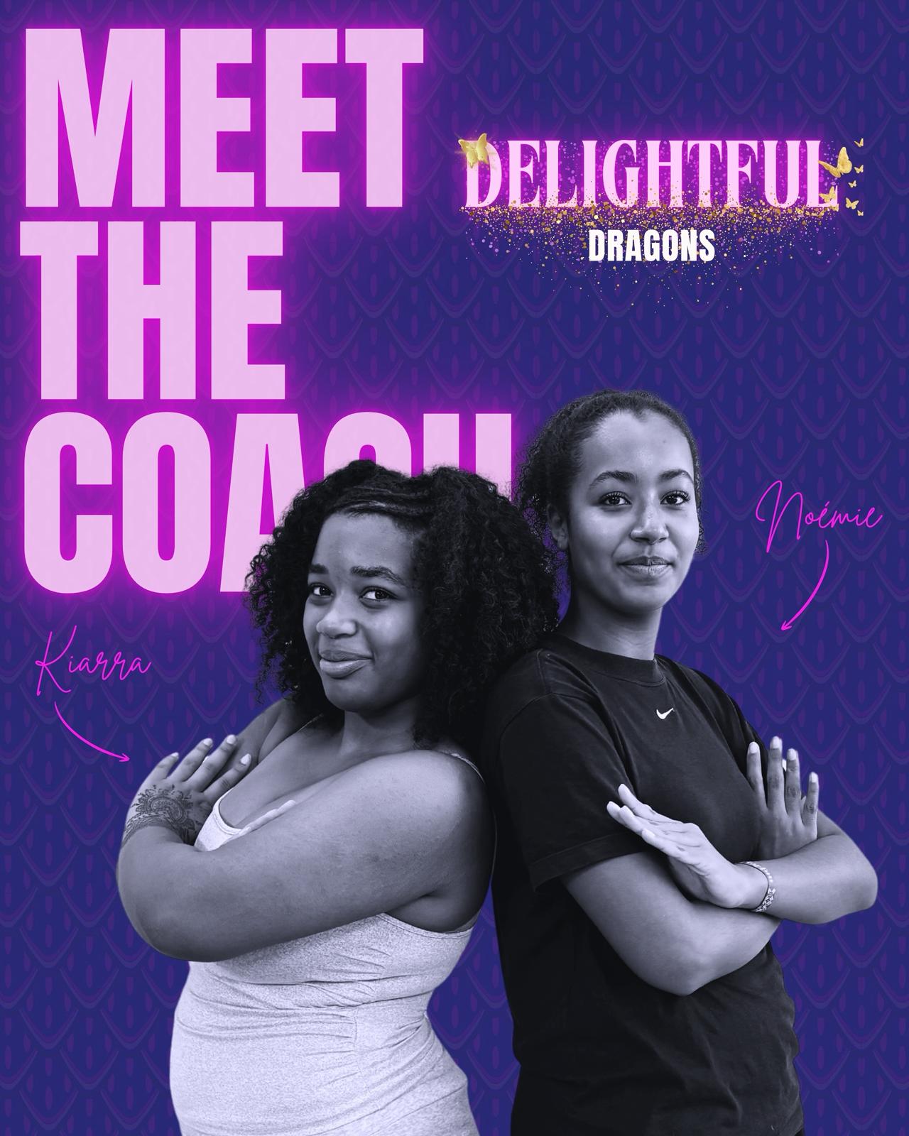 Coachs Noémie et Kiarra